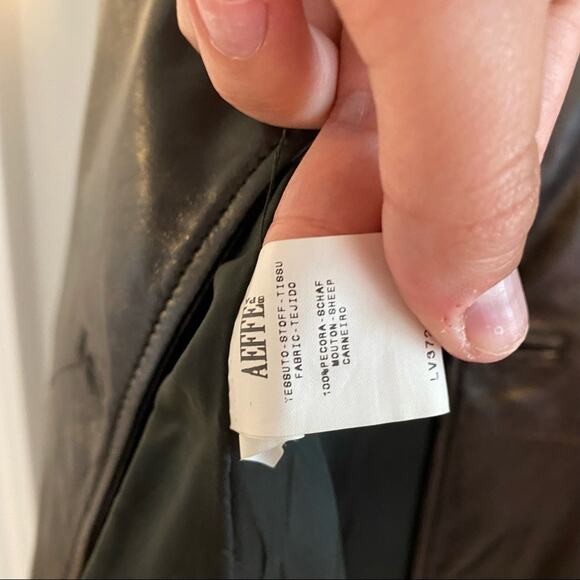 Vintage Narciso Rodriguez Black Soft Leather Double Breasted Mini Dress XS - Picture 11 of 15